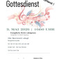 Einladung zum Kantate-Gottesdienst in Ludwigsmoos