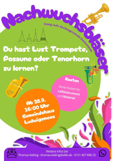 Flyer Nachwuchsbläser